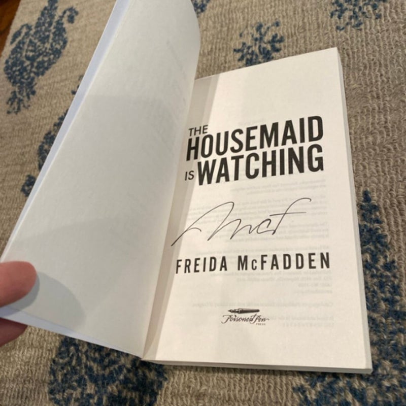 Signed - The Housemaid Is Watching by Freida McFadden