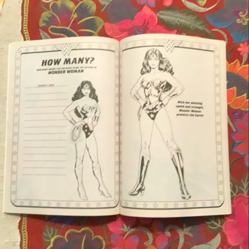 Wonder Woman JUMBO Coloring & Activity Book