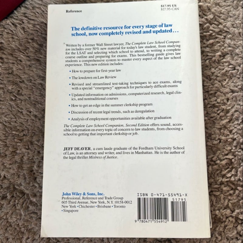 The Complete Law School Companion