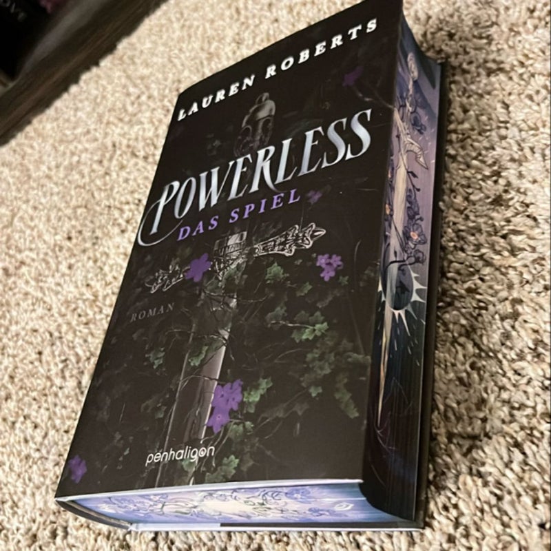 Powerless German Special Edition with page overlay