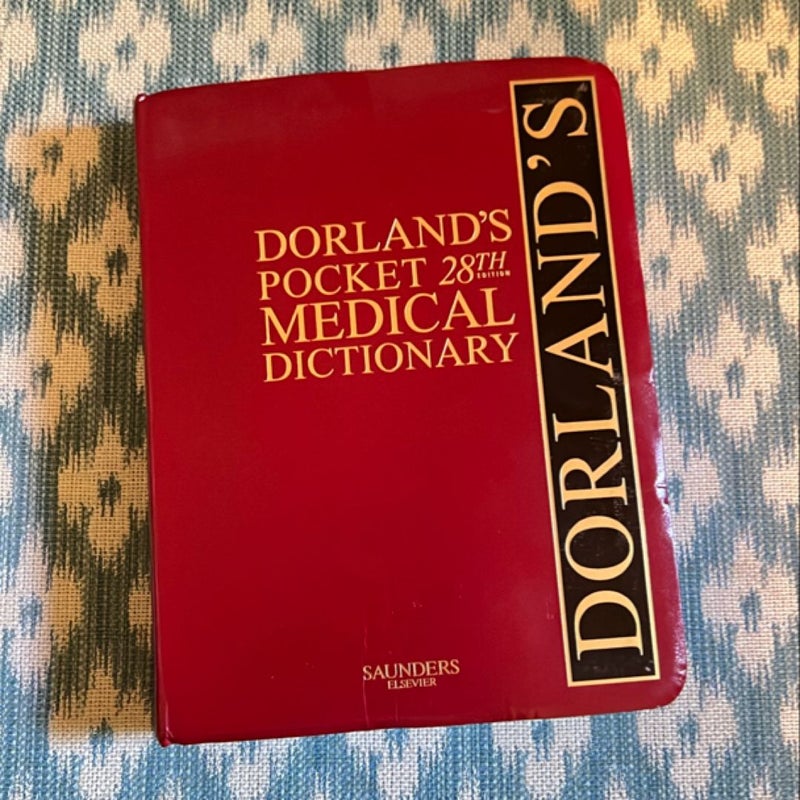 Dorland's Illustrated Medical Dictionary