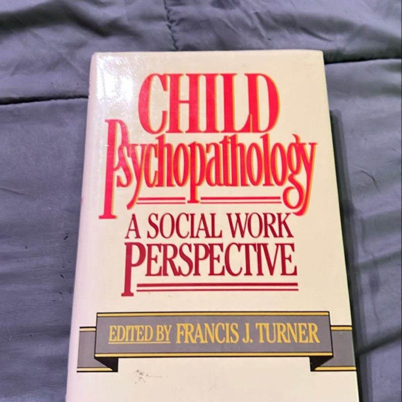 Child Psychopathology