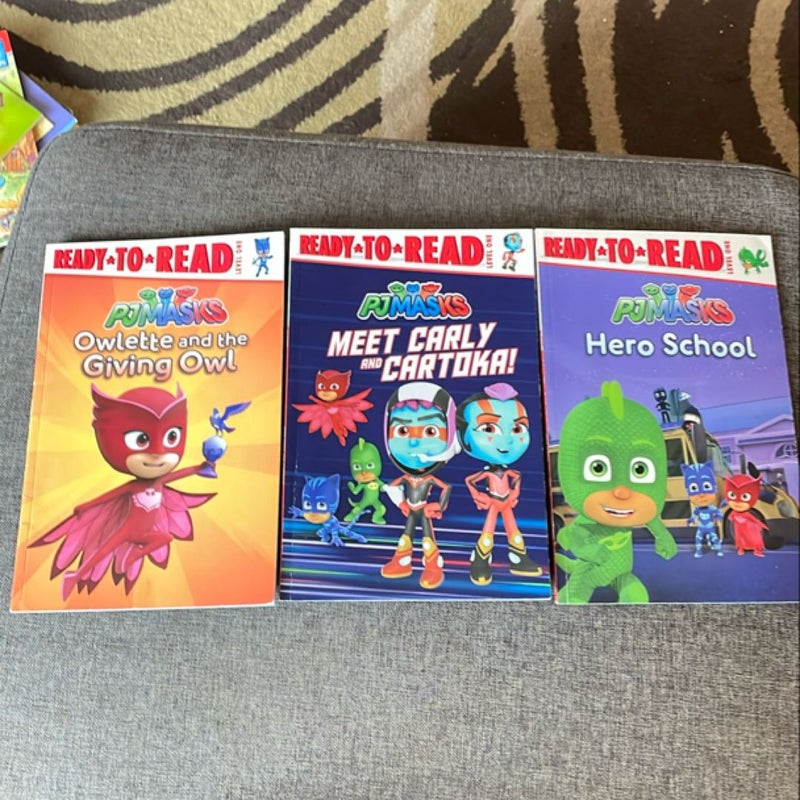 PJ Masks Ready to Read Level One Readef Set