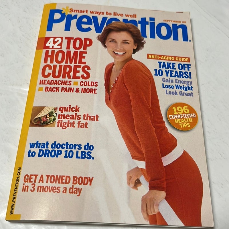 Prevention Magazine September 2006 -  What Doctors do to Drop 10 LBS
