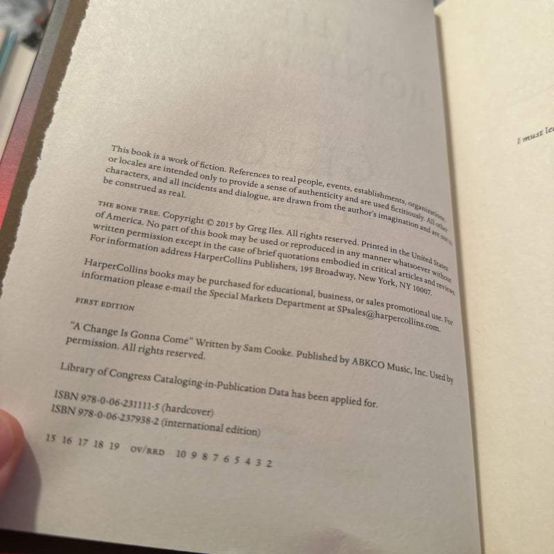 (First Edition 🌳 ) The Bone Tree