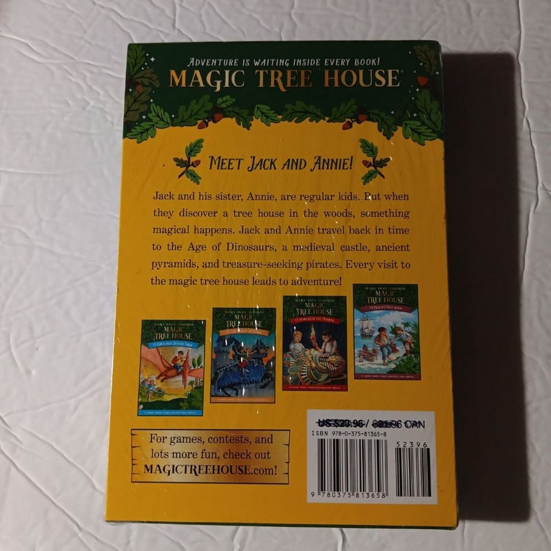 Magic Tree House Books 1-4 Boxed Set