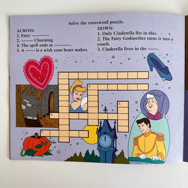 Walt Disney’s Cinderella Magical Puzzles and Mazes