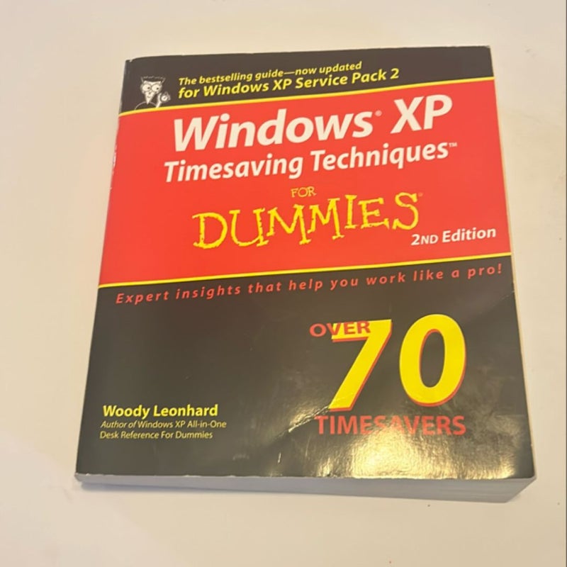 Windows XP Timesaving Techniques