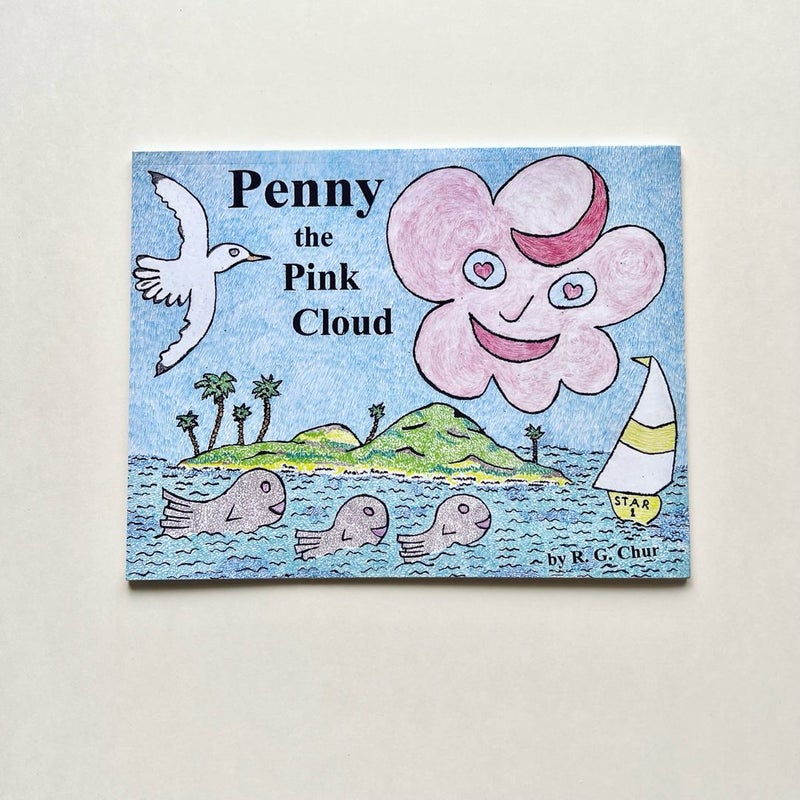 Penny the Pink Cloud Coloring Story Book