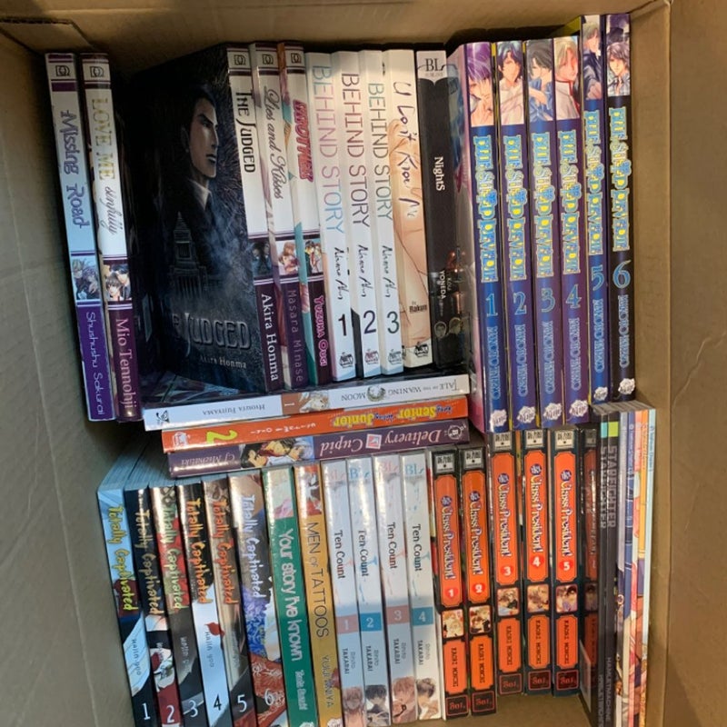  Huge yaoi/bl manga lot 