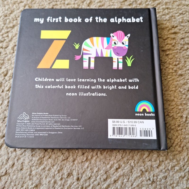 Neon Books: My First Book of the Alphabet