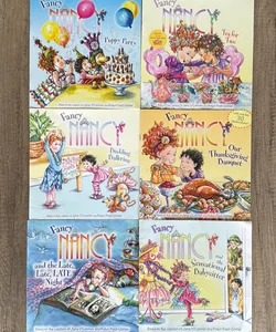 6 Fancy Nancy Paperback Books