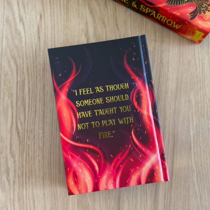 OOP Flame & Sparrow SIGNED *Bookish Box Exclusive Edition*