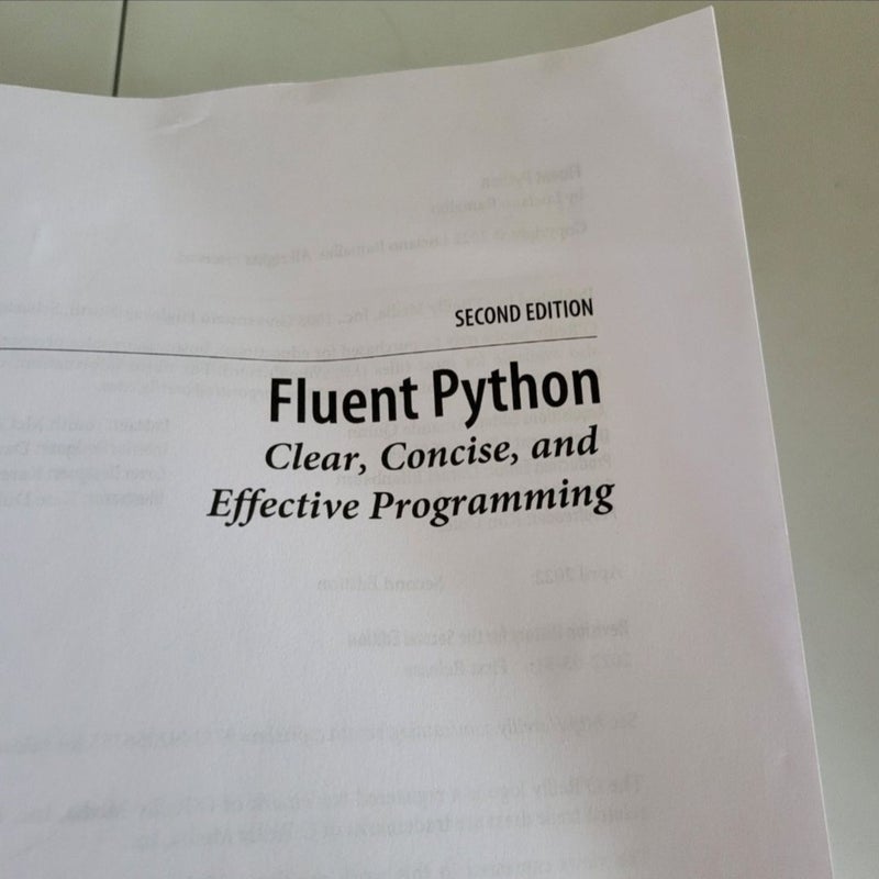 Fluent Python