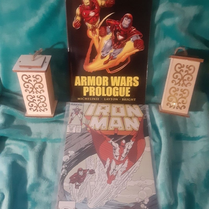 Iron Man Amor Wars Prologue + 226 tpb comic