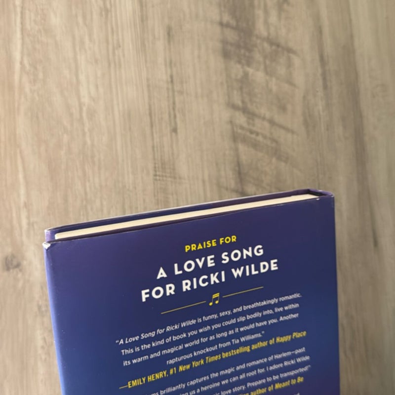 A Love Song for Ricki Wilde