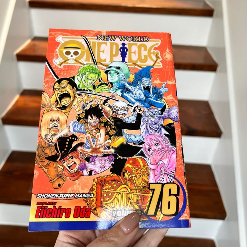 One piece 74, 76, 77