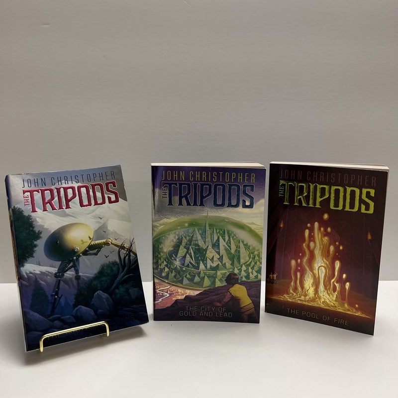 The Tripods Series (Book 1-3): The Tripods, The City of Gold & Lead, & The Pool of Fire 