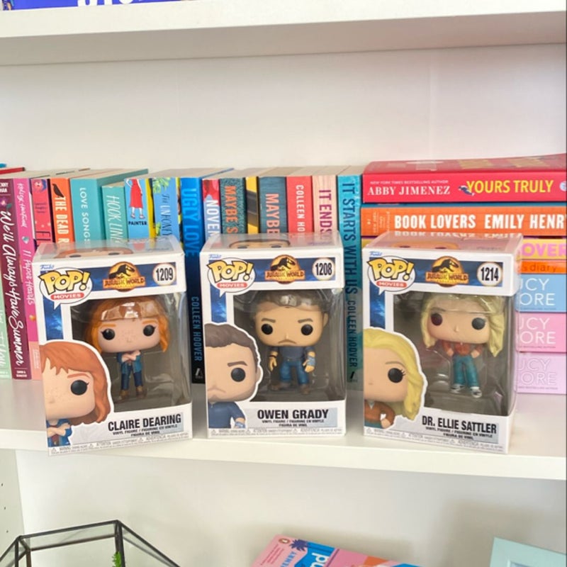 Jurassic World Funko Pop Set (of 3)