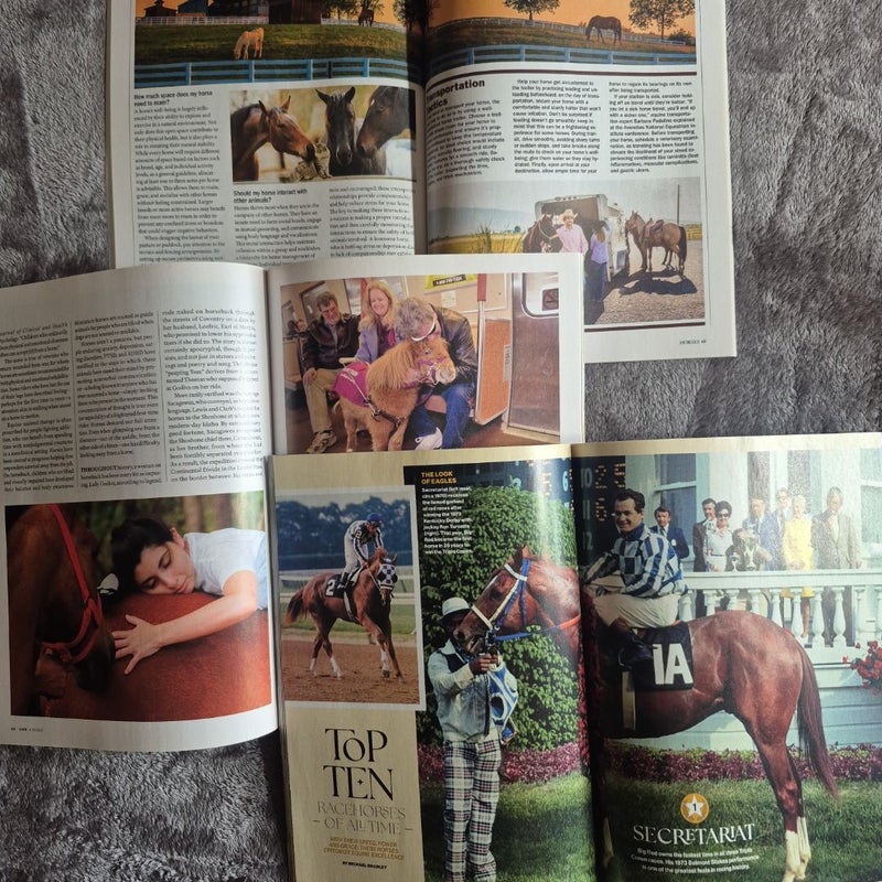 3 Magazines about Horses