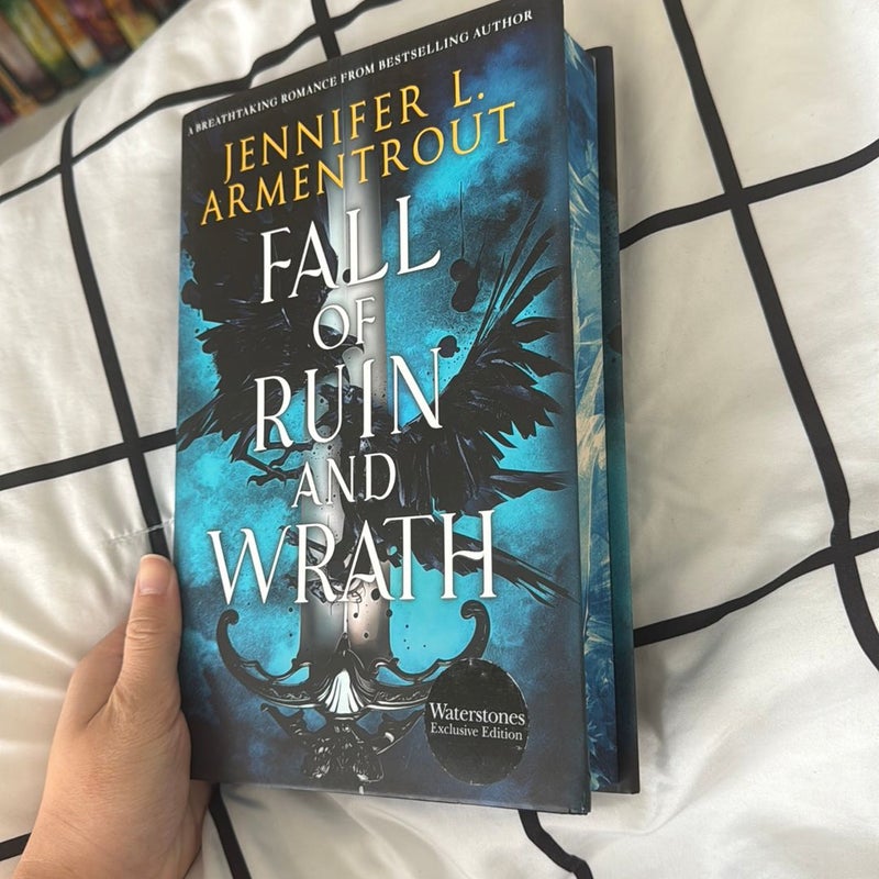 Fall of Wrath and Ruin WATERSTONES ED  