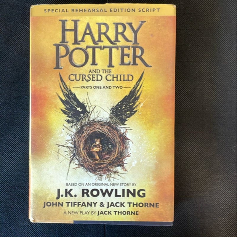 Harry Potter and the Cursed Child Parts One and Two (Special Rehearsal Edition Script)