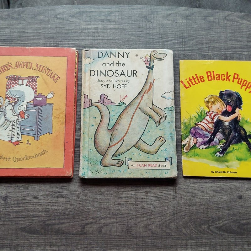 Various Vintage Children's Books