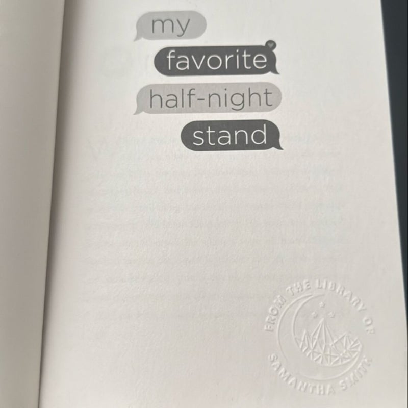 My Favorite Half-Night Stand