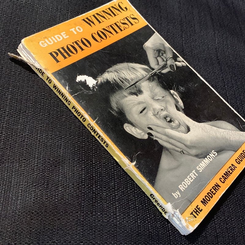 Guide to winning photo contests antique 1956