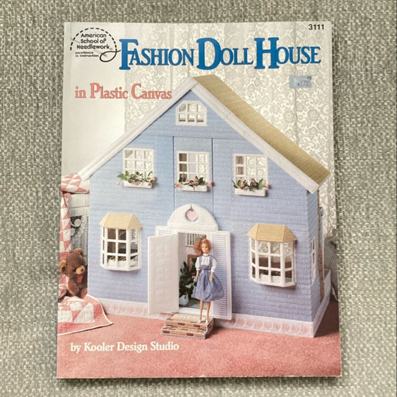 Fashion Doll House in Plastic Canvas