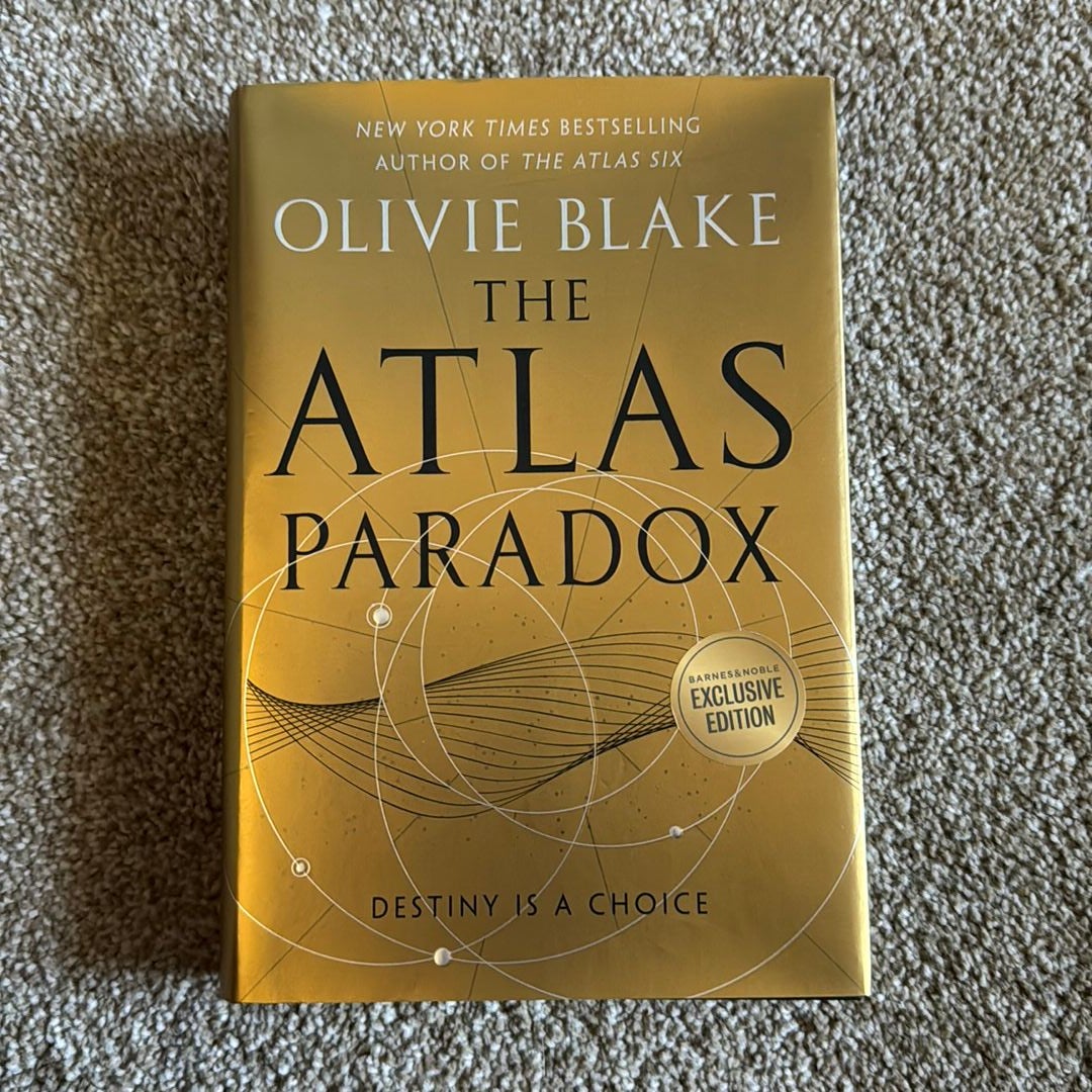 The Atlas Paradox Barnes and Nobles Exclusive by Olivia Blake, Hardcover