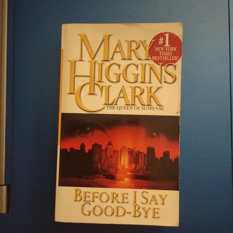 Before I Say Good-Bye