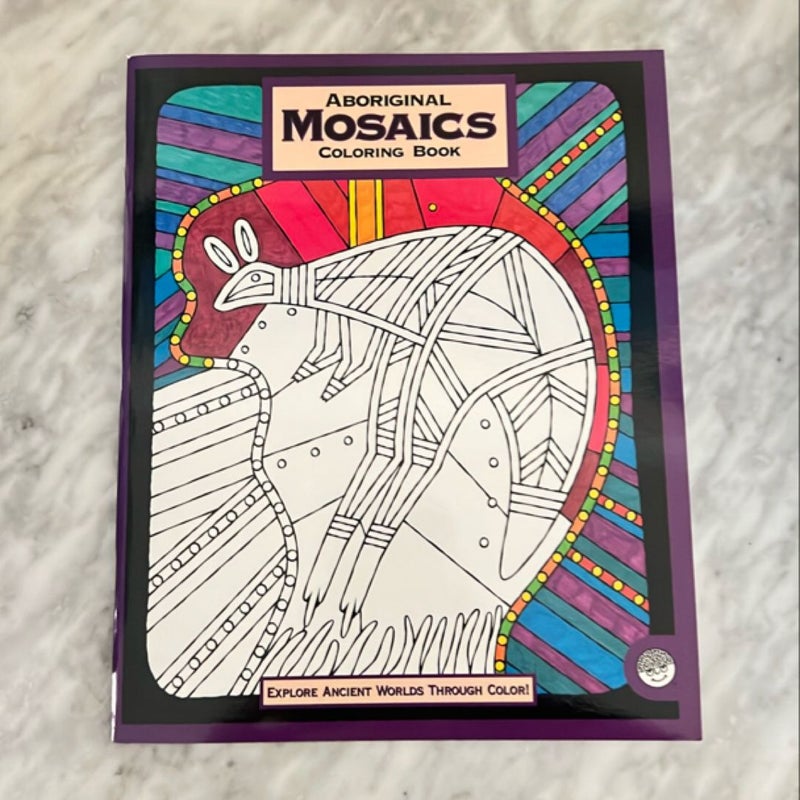 Aboriginal Mosaics Coloring Book