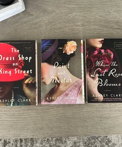 Heirloom Secrets series (The Dress Shop on King Street, Paint and Nectar, & Where the Last Rose Blooms)