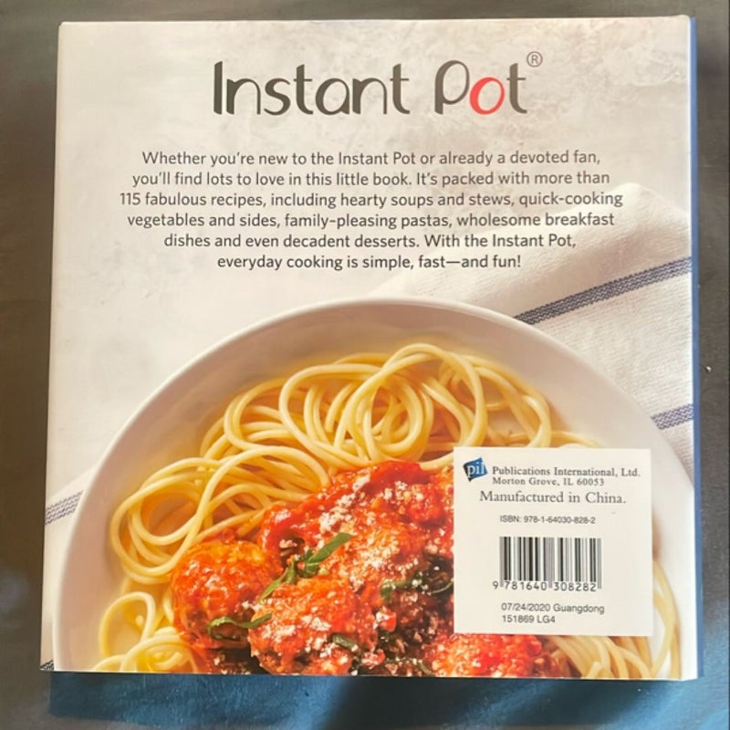 Instant Pot Cookbook