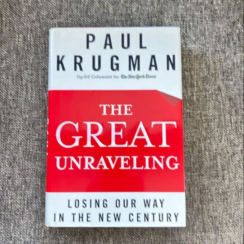 The Great Unraveling - SIGNED