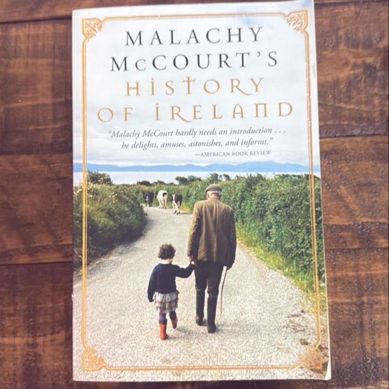 Malachy Mccourt's History of Ireland (paperback)