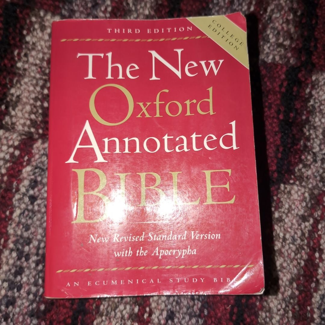 The New Oxford Annotated Bible with the Apocrypha, Third Edition, New Revised Standard Version