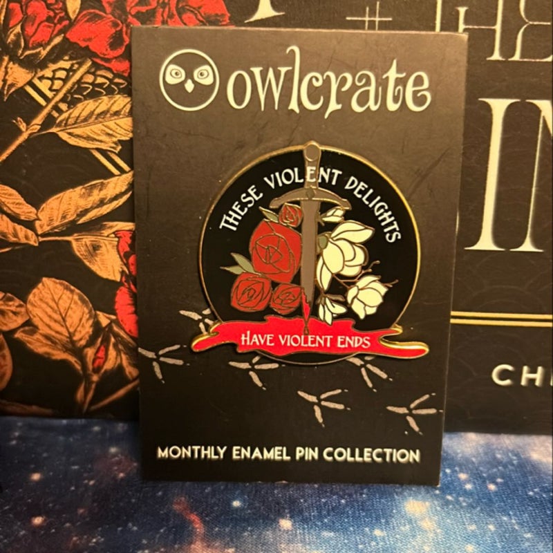 These Violent Delights with Fairyloot and Owlcrate Swag