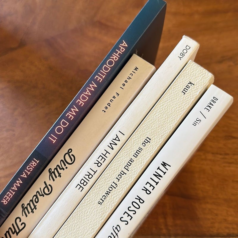 Poetry book bundle (5 books)