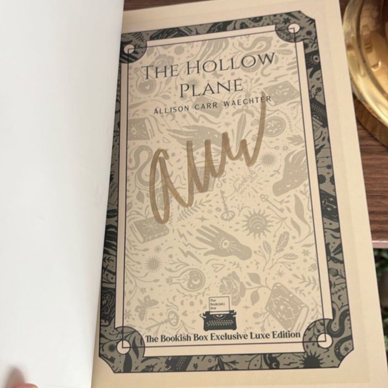 The Hollow Plane (Bookish Box Signed Special Edition)