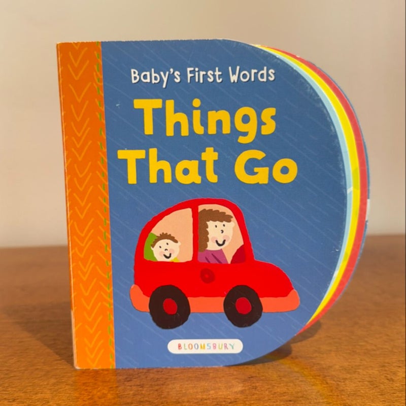 Baby's First Words: Things That Go