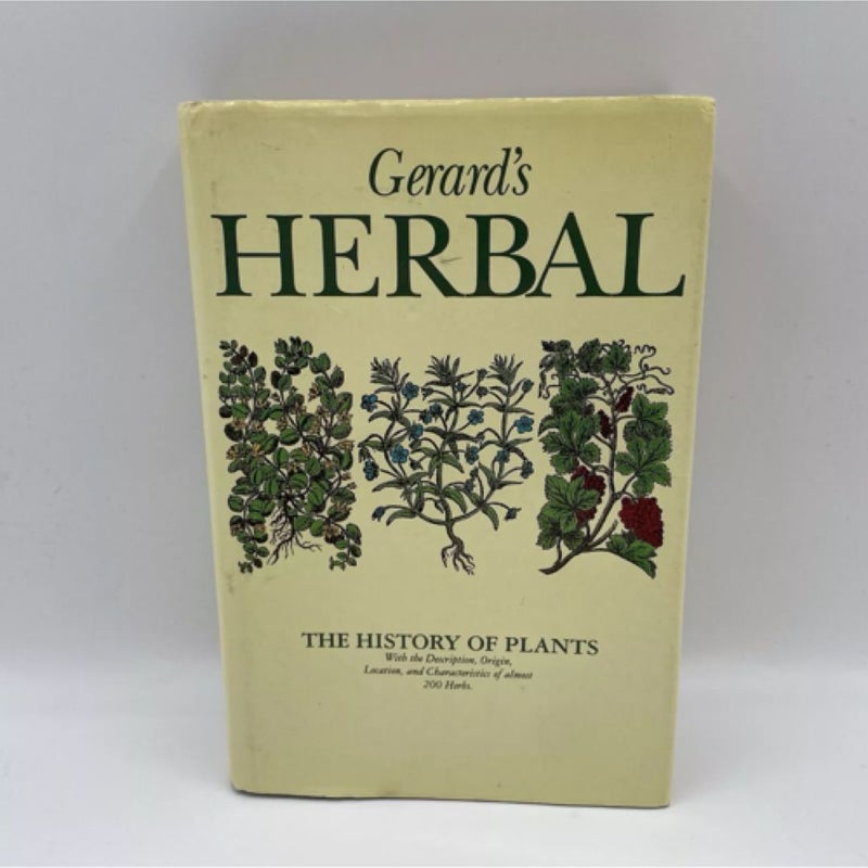 Gerard’s Herbal