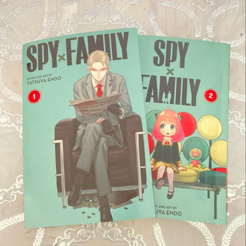 Spy X Family, Vol. 1 and Vol.2 set