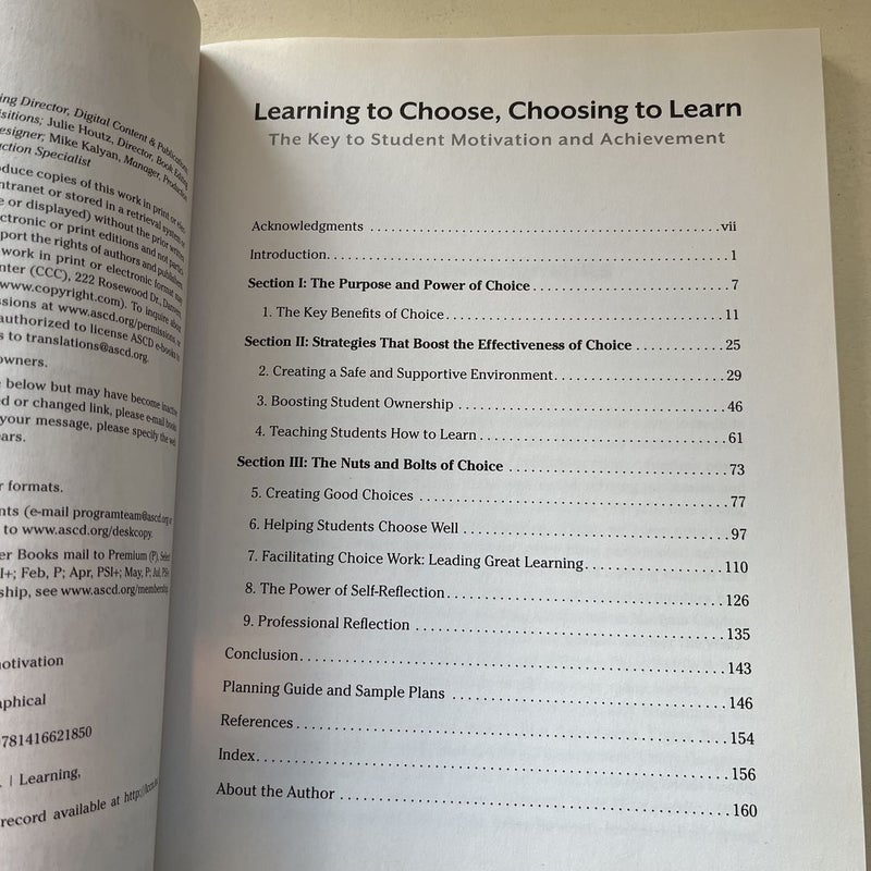 Learning to Choose, Choosing to Learn