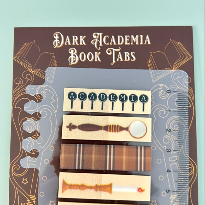 Dark Academia Book Tabs