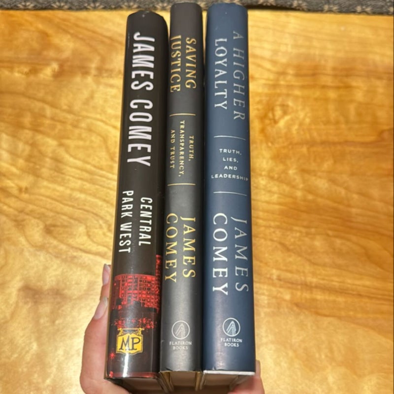 James Comey book bundle 