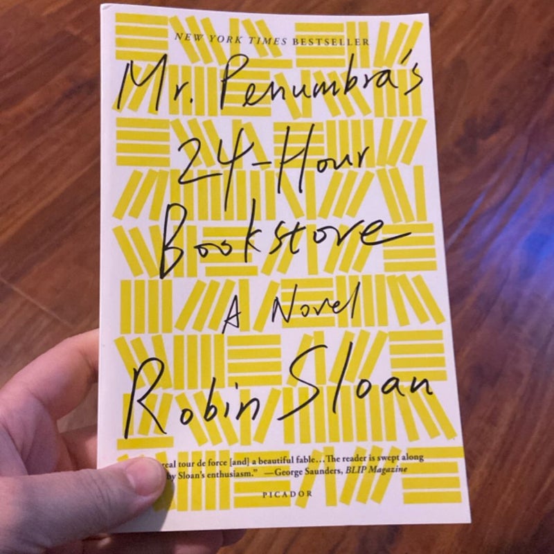 Mr. Penumbra's 24-Hour Bookstore