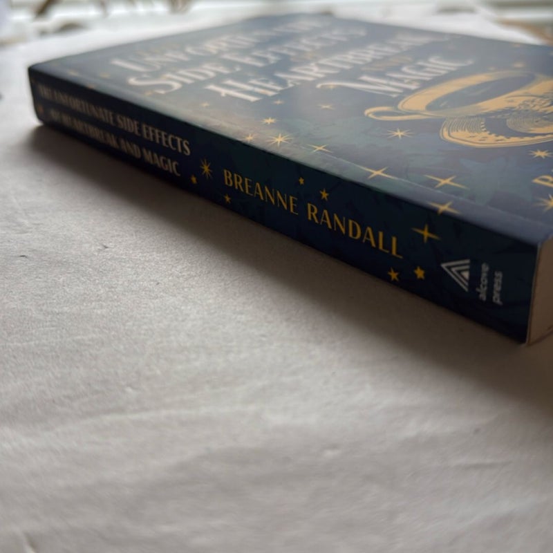 The Unfortunate Side Effects of Heartbreak and Magic - signed bookplate 