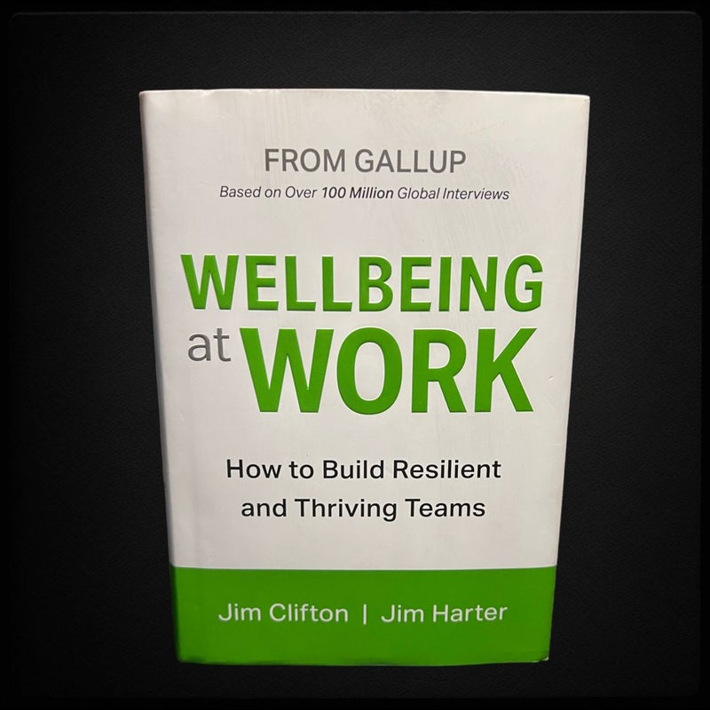 Wellbeing at Work